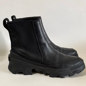 Sorel Brex Chelsea Ankle Boots women’s 11 Waterproof Black
